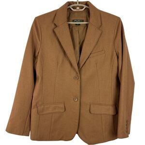 Eddie Bauer Blazer 18 Tall wool blend Preppy Academia Quiet Luxury NEW